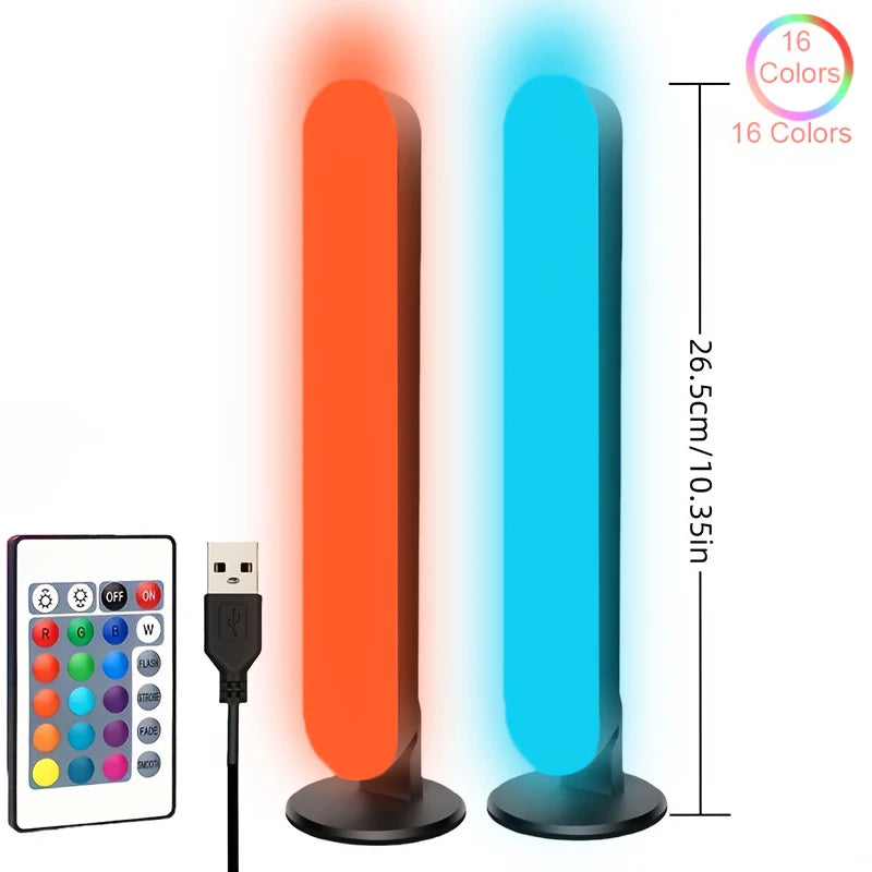 RGB LED Light Bars (1 or 2-Pack)