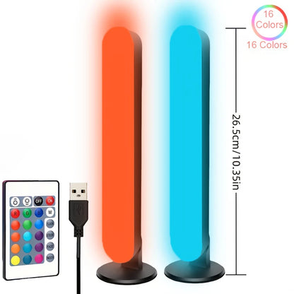 RGB LED Light Bars (1 or 2-Pack)