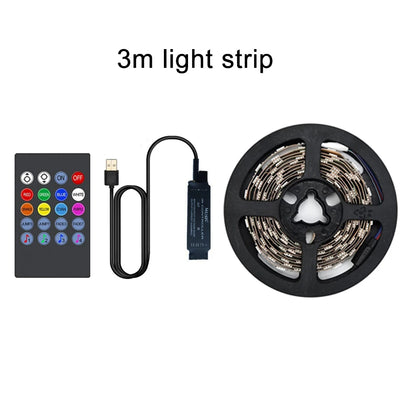 NexusVault TV & Monitor Bias Lighting — USB RGB LED Strip