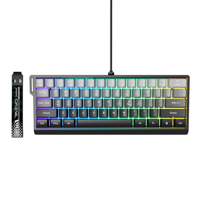 60% Wired RGB Gaming Keyboard — Compact 61-Key