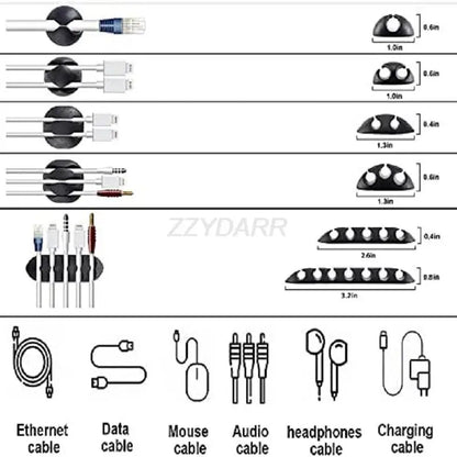 NexusVault 173-Piece Cable Management Kit — Tame the Chaos Behind Your Setup