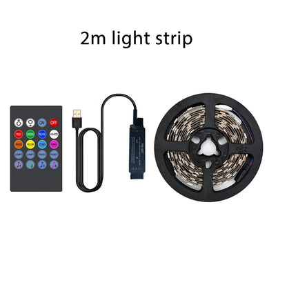 NexusVault TV & Monitor Bias Lighting — USB RGB LED Strip