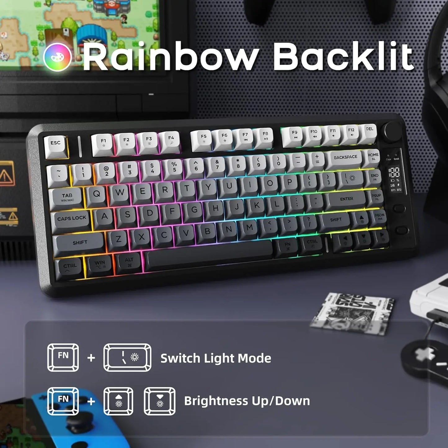 Attack Shark M75 Wireless Gaming Keyboard
