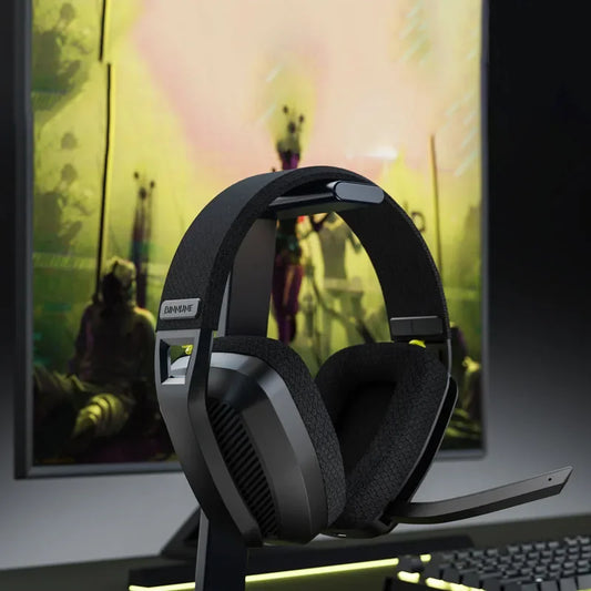 BINNUNE Dual-Mode Wireless Gaming Headset — 2.4GHz & Bluetooth, 48Hr Battery