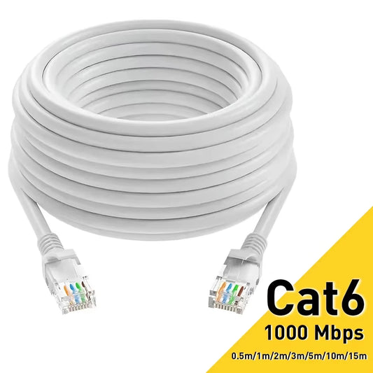 CAT 6 Ethernet Cable — 1000Mbps Gigabit Network Cable