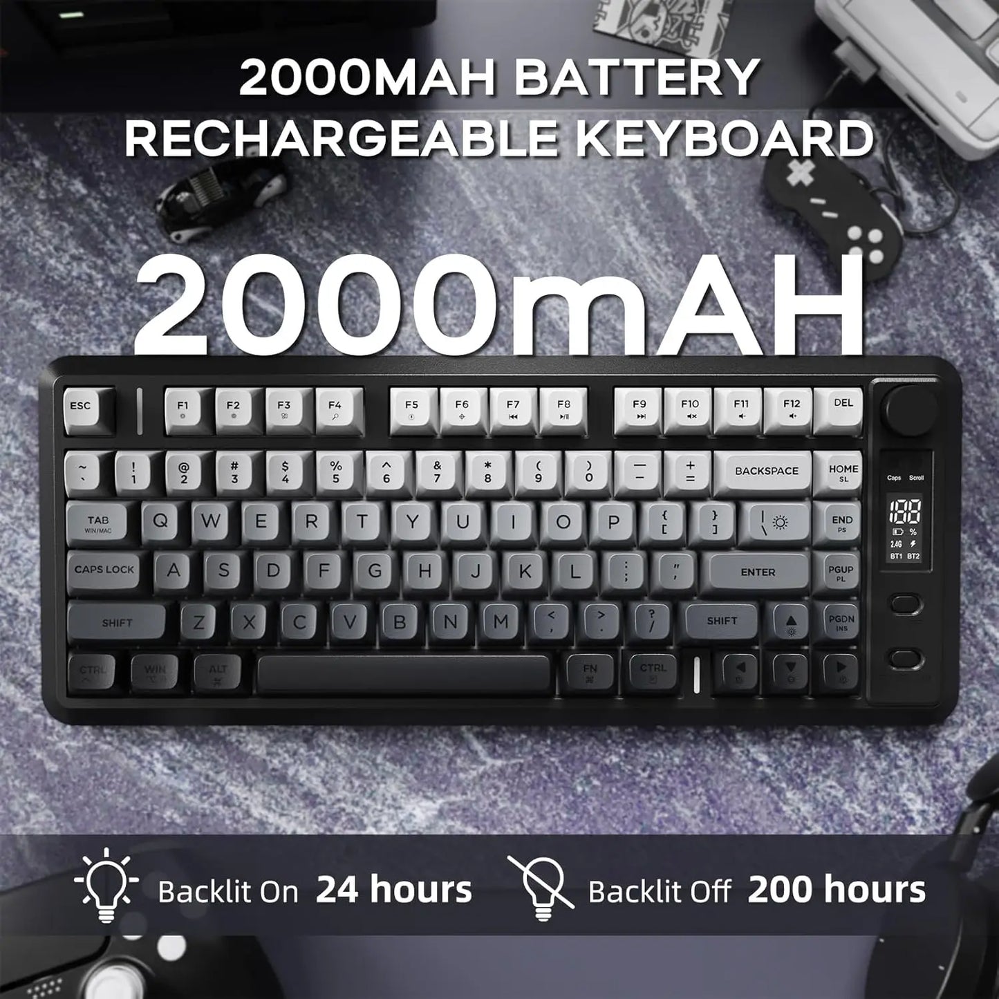 Attack Shark M75 Wireless Gaming Keyboard