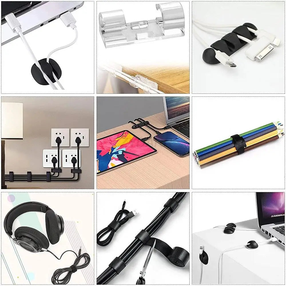 NexusVault 173-Piece Cable Management Kit — Tame the Chaos Behind Your Setup