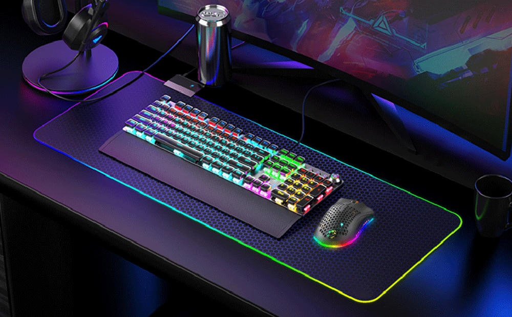 Rechargeable 7-Color LED Gaming Mouse