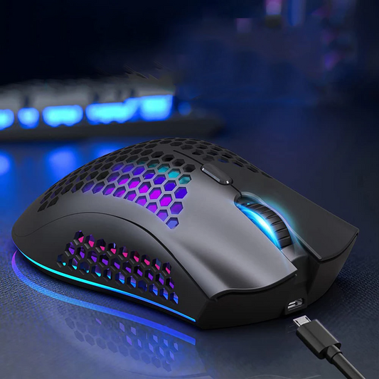Rechargeable 7-Color LED Gaming Mouse